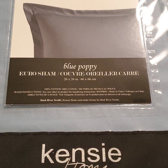 NWT KENSIE Home Euro Sham - Picture 3 of 3